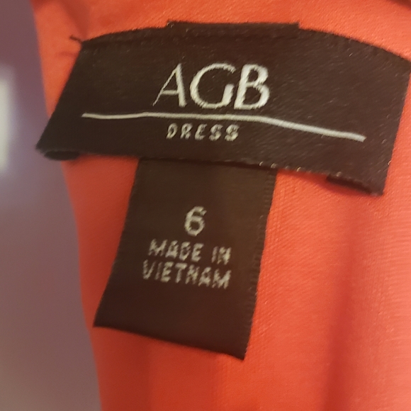 NWT- AGB Scuba Crepe Cut-Out Fit N Flate Dress - Picture 5 of 5